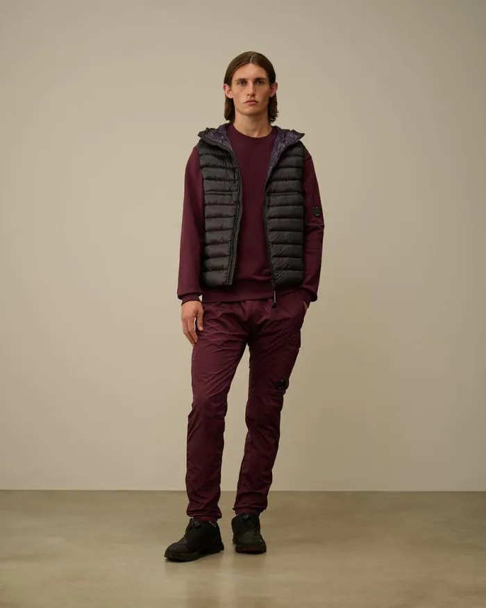 CP Company Jacket and Coats DD Shell Goggle Down Vest Nightshade Purple 8211 Man