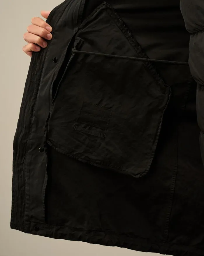 CP Company Jacket and Coats Micro Kei Explorer Parka Black 8211 Man