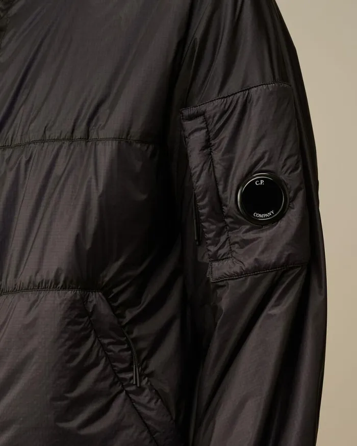 CP Company Jacket and Coats Nada Shell Hooded Jacket Nightshade Purple 8211 Man
