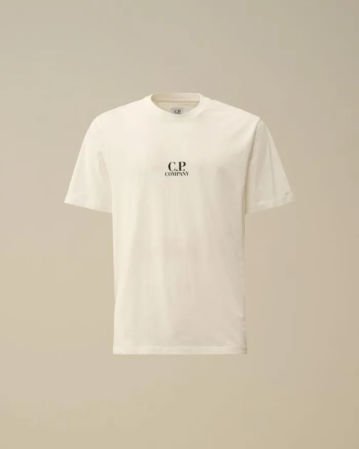 CP Company Tshirts and Polo 301 Jersey Bold British Sailor TShirt Gauze White 8211 Man CP Company Tshirts and Polo 301 Jersey Bold British Sailor TShirt Gauze White 8211 Man