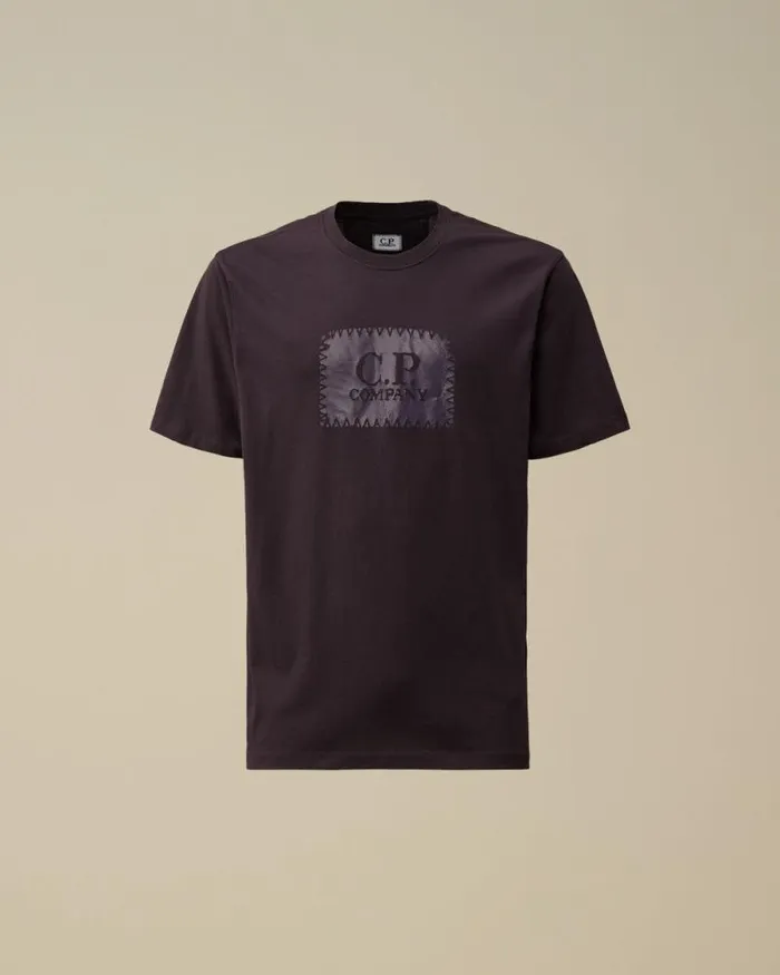 CP Company Tshirts and Polo 301 Jersey Logo Label TShirt Nightshade Purple 8211 Man CP Company Tshirts and Polo 301 Jersey Logo Label TShirt Nightshade Purple 8211 Man