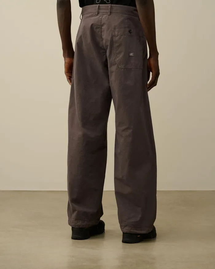 CP Company Trousers Microreps Boxy Pants Boulevard Violet 8211 Man
