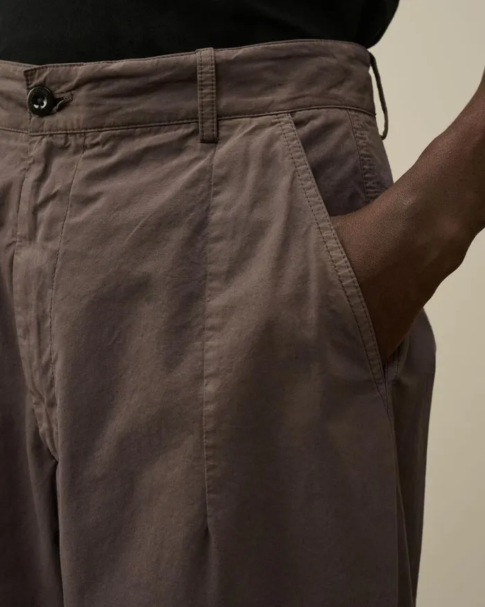 CP Company Trousers Microreps Boxy Pants Boulevard Violet 8211 Man