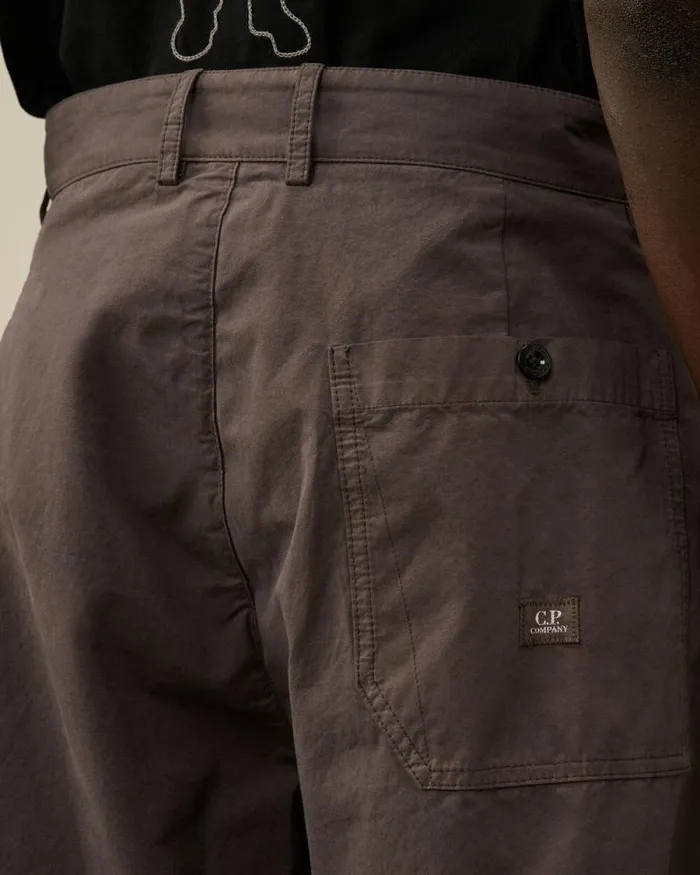 CP Company Trousers Microreps Boxy Pants Boulevard Violet 8211 Man
