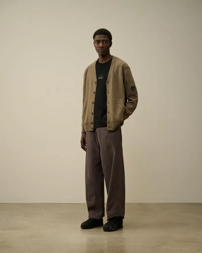 CP Company Trousers Microreps Boxy Pants Boulevard Violet 8211 Man