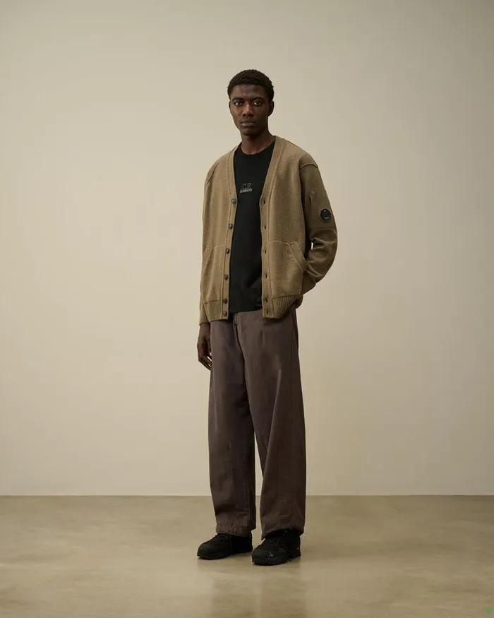 CP Company Trousers Microreps Boxy Pants Boulevard Violet 8211 Man