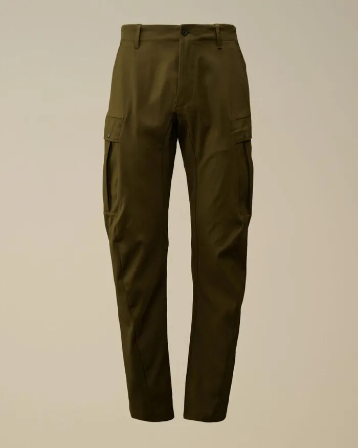 CP Company Trousers Superior Structure Stretch Regular Cargo Pants Ivy Green 8211 Man CP Company Trousers Superior Structure Stretch Regular Cargo Pants Ivy Green 8211 Man