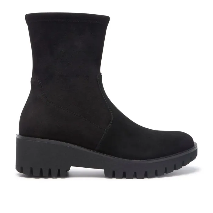 Carl Scarpa Carisolo Black Suede Ankle Boots Women Leather Ankle Boots