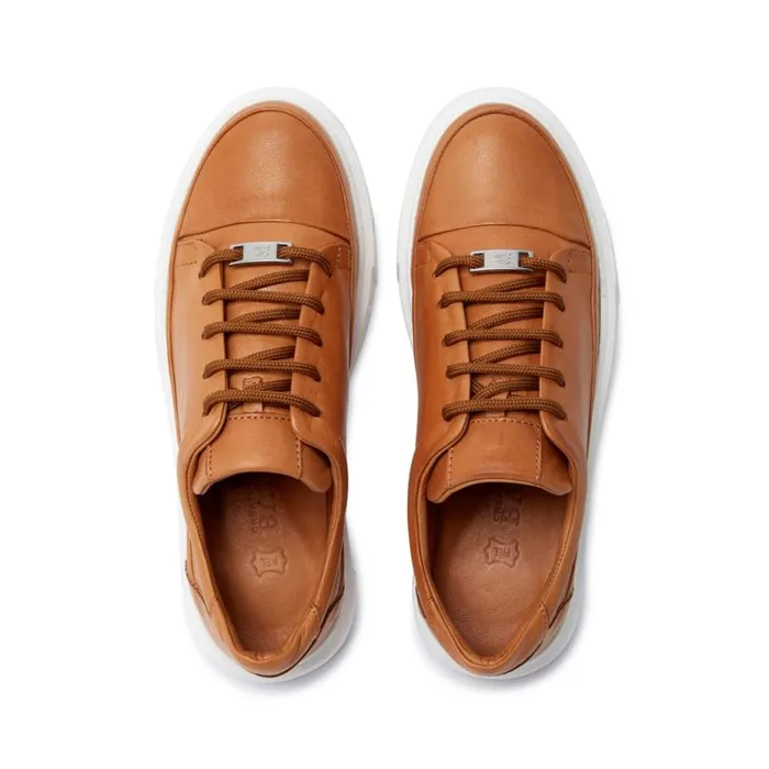 Carl Scarpa Lenotti Tan Leather Leisure Women Trainers