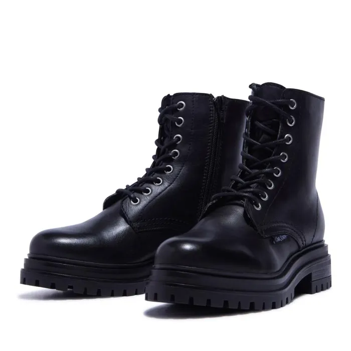 Carl Scarpa Seville Black Leather Ankle Boots Women Leather Ankle Boots