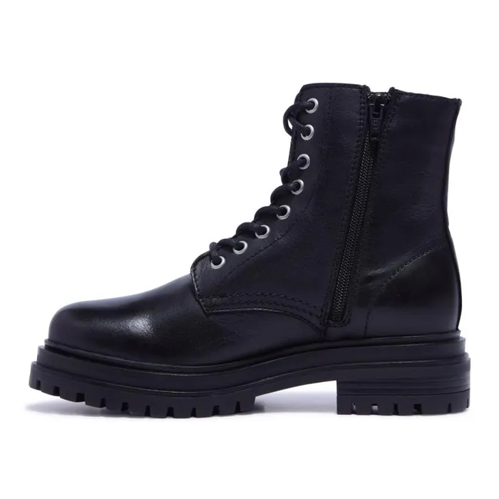 Carl Scarpa Seville Black Leather Ankle Boots Women Leather Ankle Boots