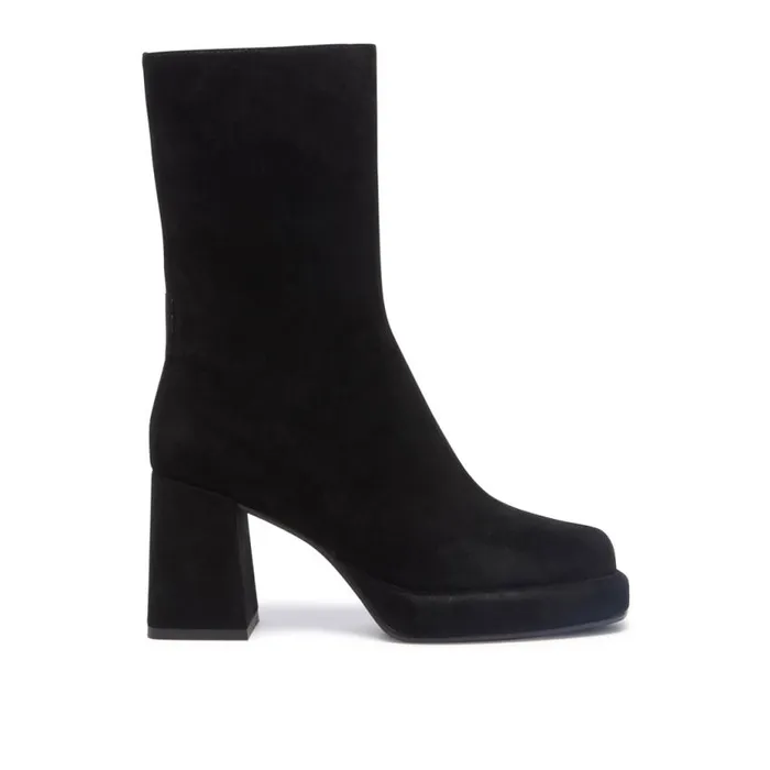 Carl Scarpa Tropea Black Suede Ankle Boots Women Suede Ankle Boots