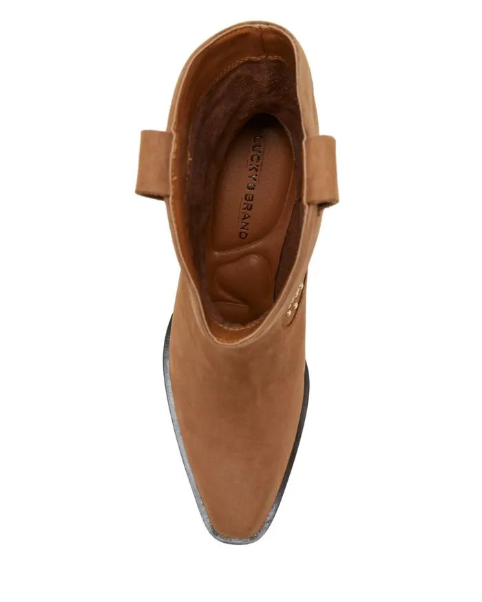 Cesiet Boot Dark Beige Women Lucky Brand Shoes