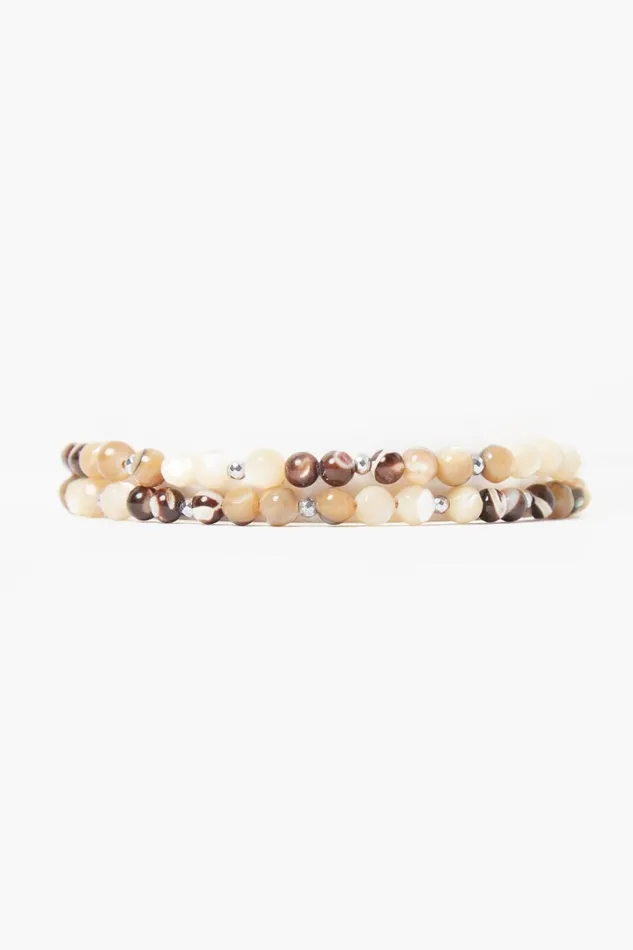 Chan Luu Bracelets Women Rio Naked Wrap Bracelet Natural Mix