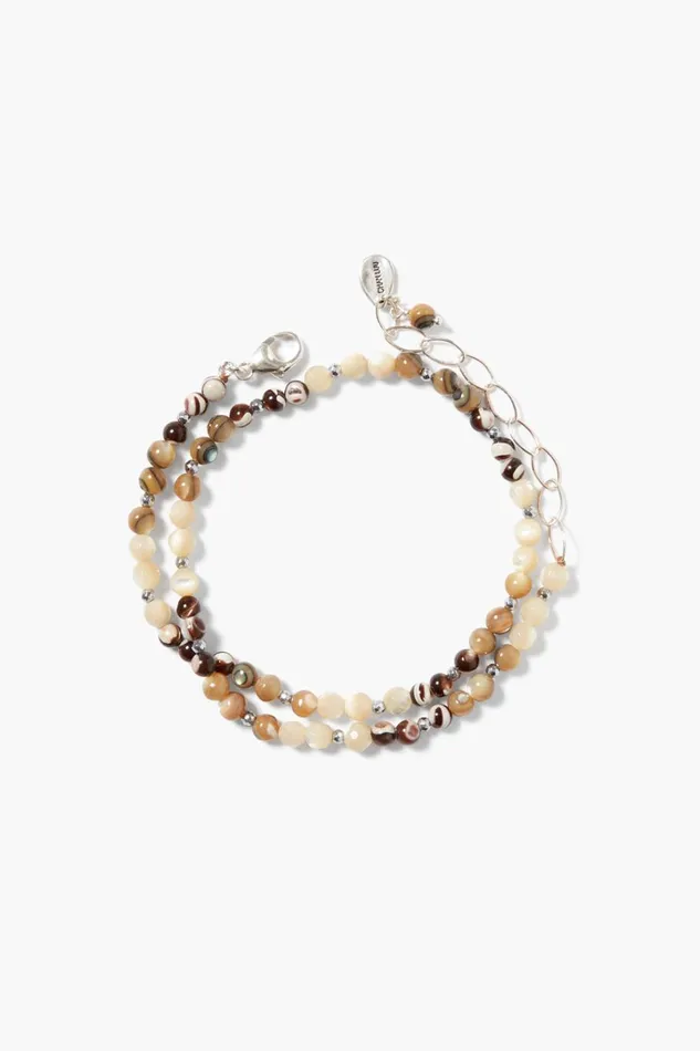 Chan Luu Bracelets Women Rio Naked Wrap Bracelet Natural Mix