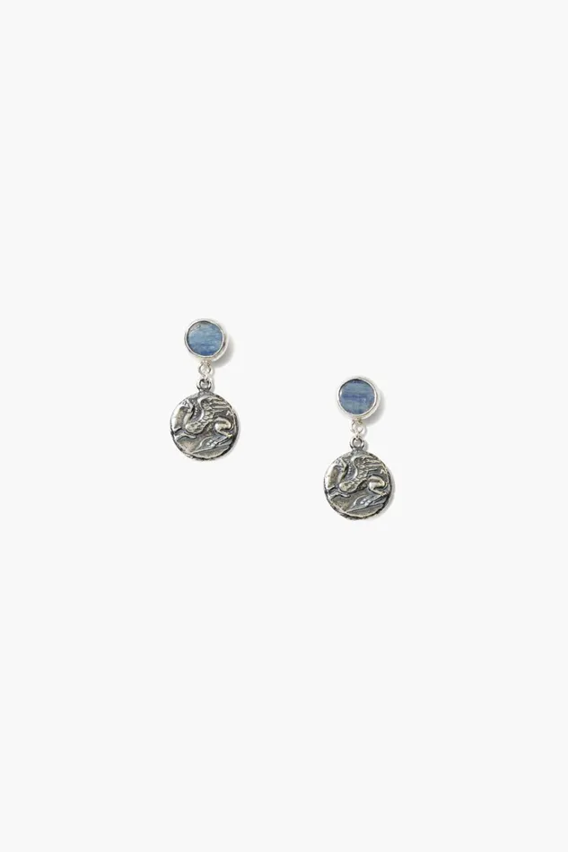 Chan Luu Earrings Women Pegasus Drop Earrings Silver Mix