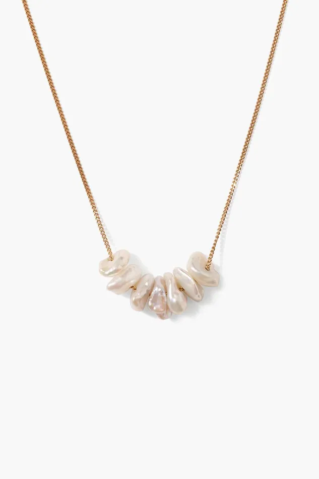 Chan Luu Necklaces Women Anini Pearl Necklace Gold