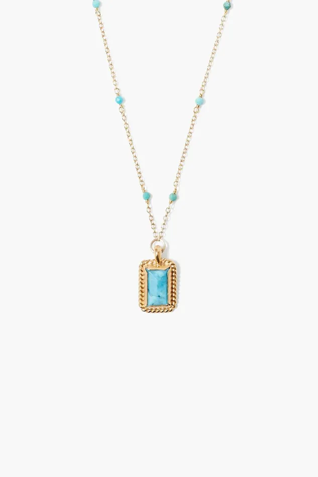Chan Luu Necklaces Women Aura Necklace Turquoise