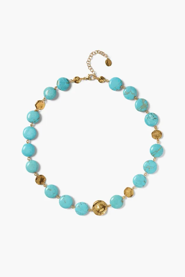 Chan Luu Necklaces Women Coin Necklace Turquoise