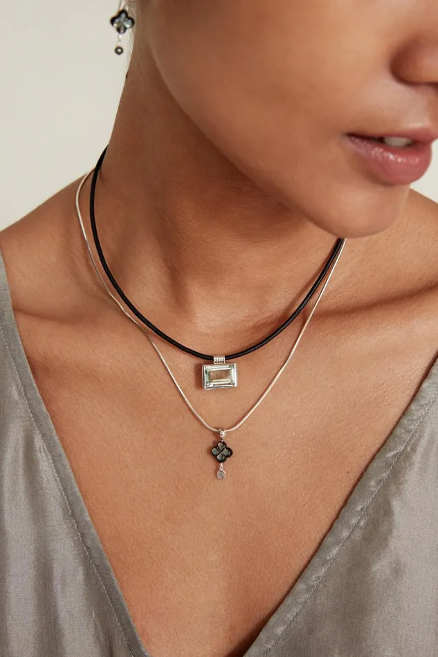 Chan Luu Necklaces Women Cora Necklace Green Amethyst