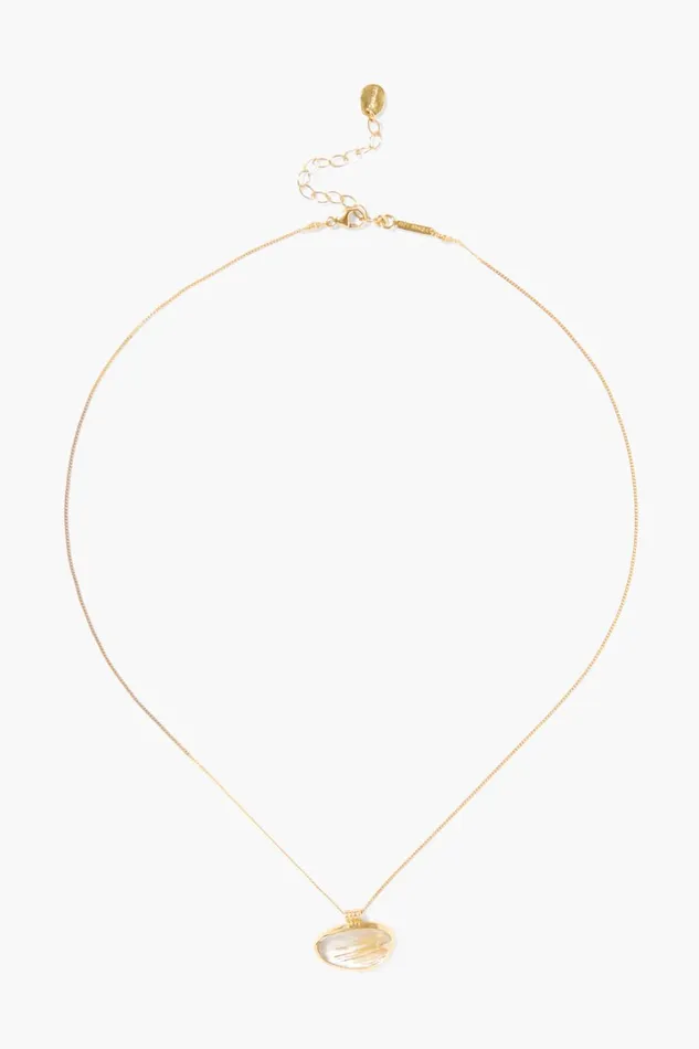 Chan Luu Necklaces Women Delta Necklace Rutilated Quartz