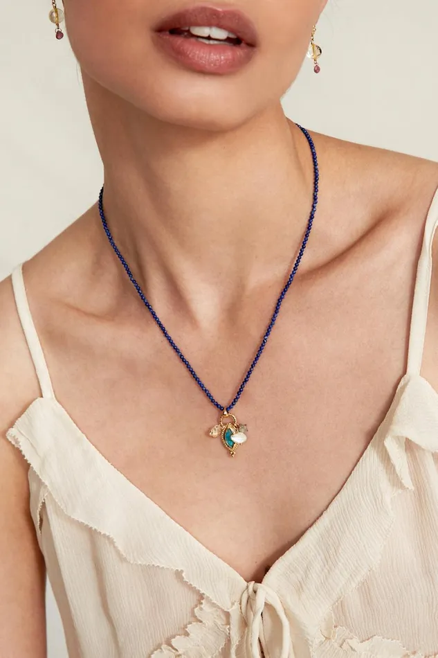 Chan Luu Necklaces Women Tavi Charm Necklace Lapis Mix