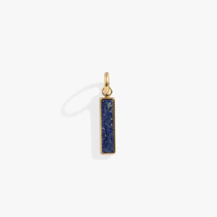 Charms Women Alex And Ani Lapis Gemstone Interchangeable Bar Charm Stainless Steel Gold Charms Women Alex And Ani Lapis Gemstone Interchangeable Bar Charm Stainless Steel Gold