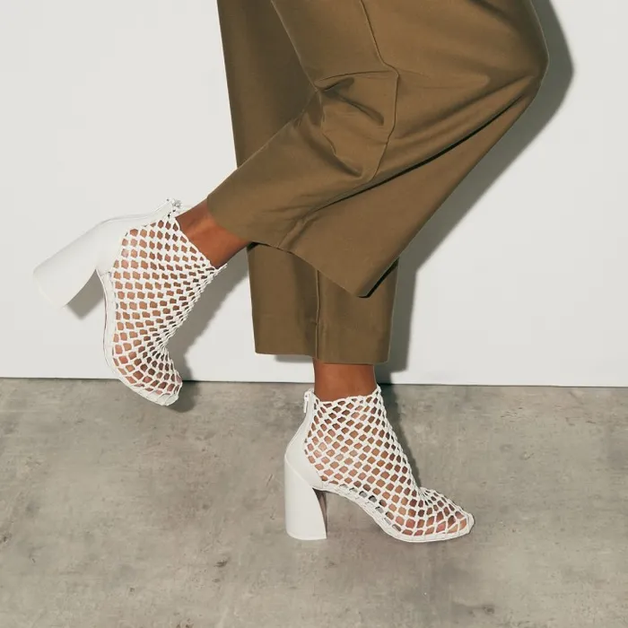 Christian Louboutin Boots Women Porlibooty 85 Mm Low Boots 8211 Nappa Leather 8211 Bianco Christian Louboutin Boots Women Porlibooty 85 Mm Low Boots 8211 Nappa Leather 8211 Bianco