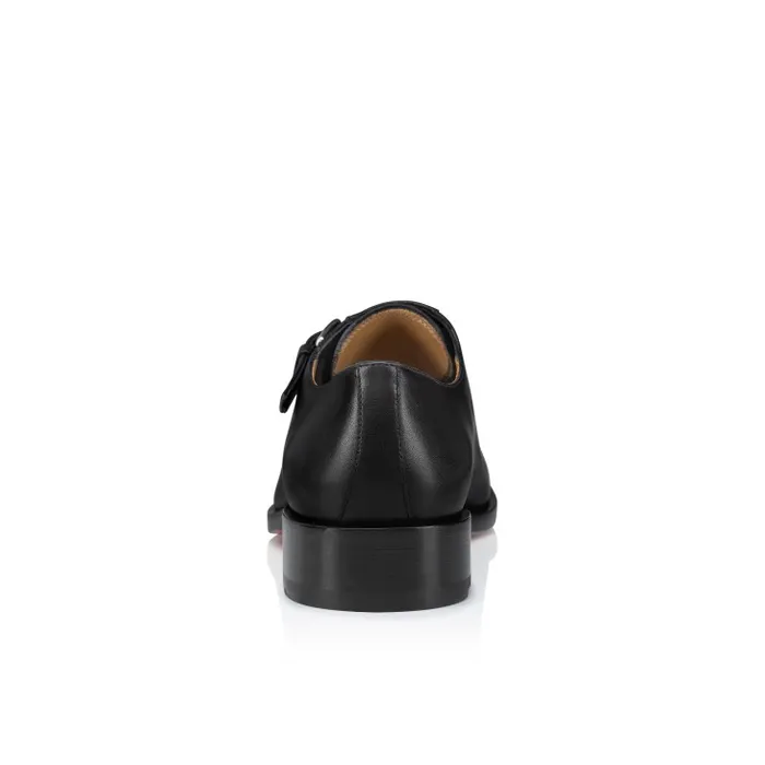 Christian Louboutin Buckles and Laceups Men Chambelimonk Derbies 8211 Calf Leather 8211 Black