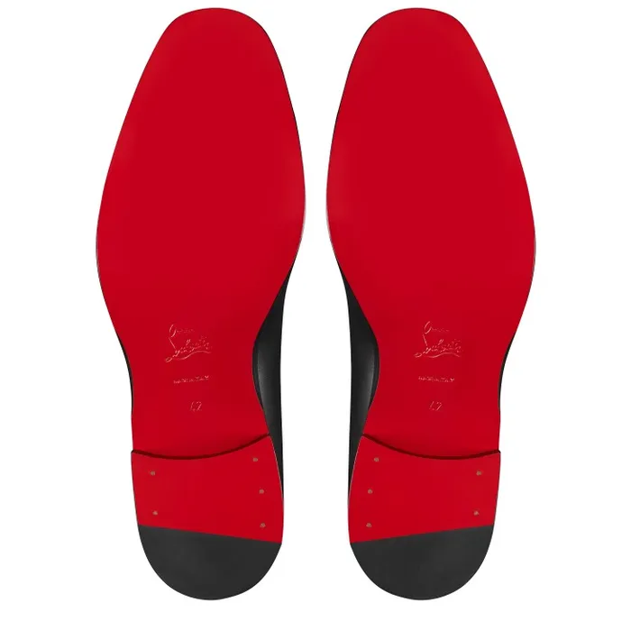 Christian Louboutin Buckles and Laceups Men Chambelimonk Derbies 8211 Calf Leather 8211 Black