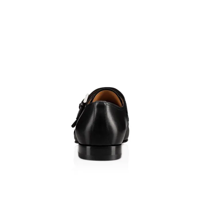Christian Louboutin Buckles and Laceups Men Mortimer Buckle Shoes 8211 Calf Leather 8211 Black