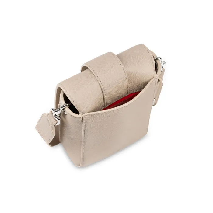 Christian Louboutin Crossbody Bags MenWomen Groovy Crossbody Bag 8211 Alpin Calf Leather 8211 Saharienne