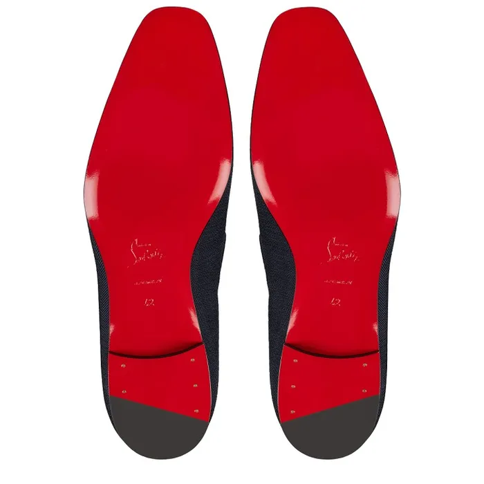 Christian Louboutin Loafers and Moccasins Men Officialito Loafers 8211 Smart Fabric 8211 Marine