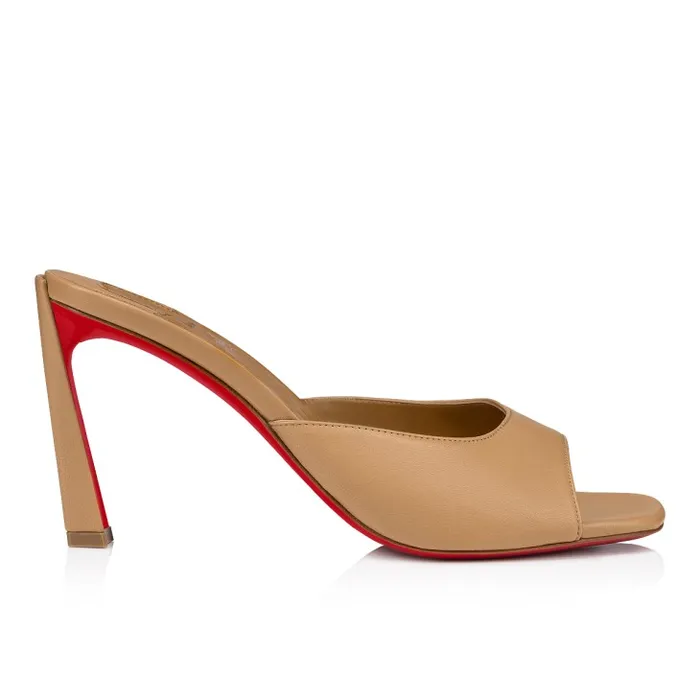 Christian Louboutin Mules Women Condora Mule 85mm Mules 8211 Nappa Leather 8211 Toffee