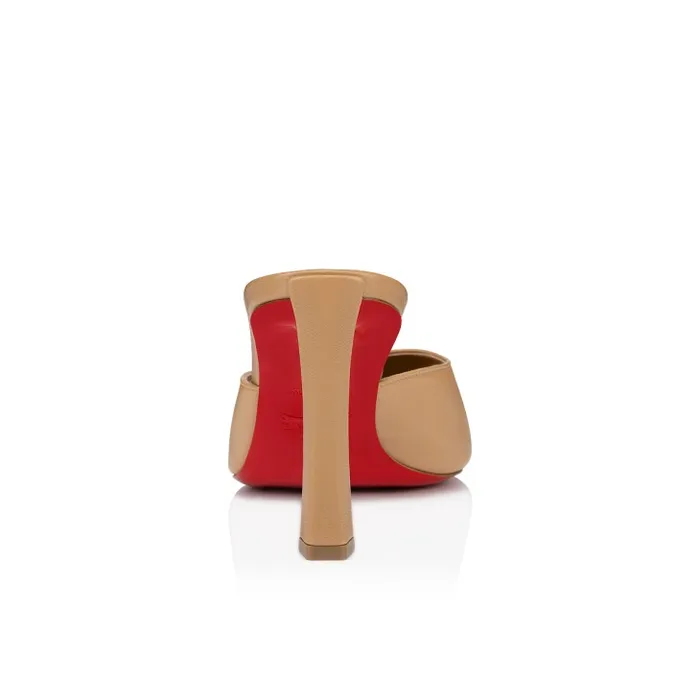 Christian Louboutin Mules Women Condora Mule 85mm Mules 8211 Nappa Leather 8211 Toffee