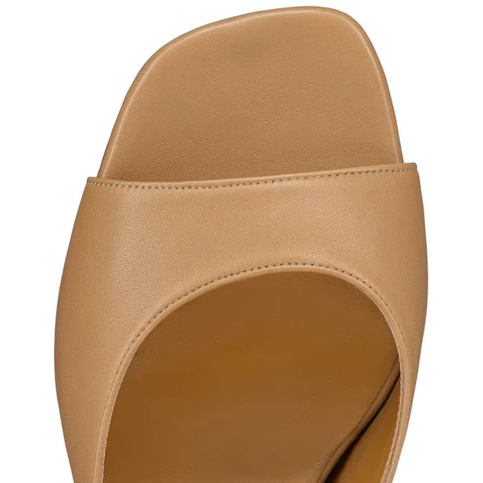 Christian Louboutin Mules Women Condora Mule 85mm Mules 8211 Nappa Leather 8211 Toffee