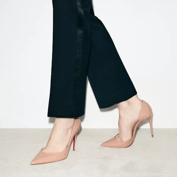 Christian Louboutin Pumps Women Iriza 100 Mm Pumps 8211 Patent Calf 8211 Blush Christian Louboutin Pumps Women Iriza 100 Mm Pumps 8211 Patent Calf 8211 Blush