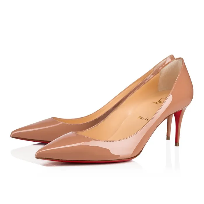 Christian Louboutin Pumps Women Kate 70 Mm Pumps 8211 Patent Calf Leather 8211 Blush Christian Louboutin Pumps Women Kate 70 Mm Pumps 8211 Patent Calf Leather 8211 Blush