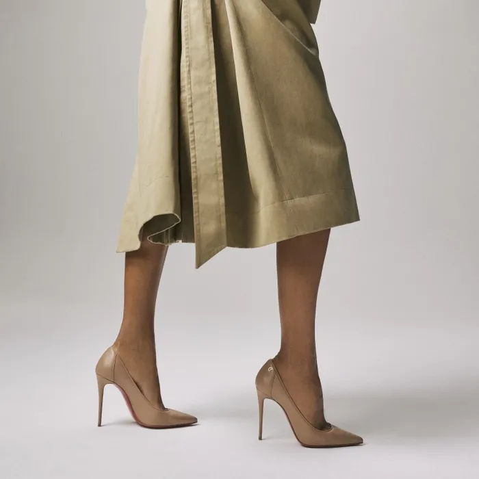 Christian Louboutin Pumps Women Sporty Kate 100 Mm Pumps 8211 Nappa Leather 8211 Blush Christian Louboutin Pumps Women Sporty Kate 100 Mm Pumps 8211 Nappa Leather 8211 Blush