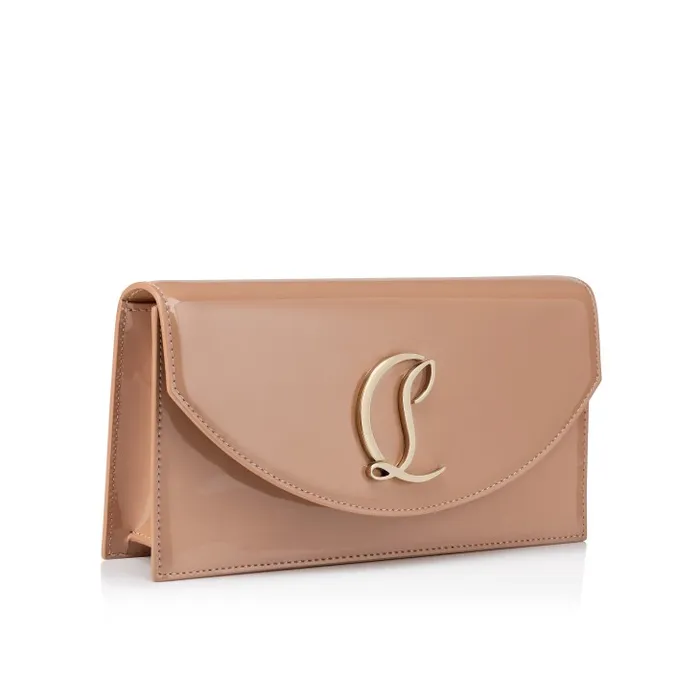 Christian Louboutin Shoulder Bags Women Loubi54 Clutch 8211 Patent Leather 8211 Blush