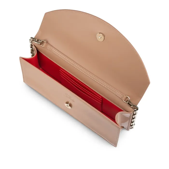 Christian Louboutin Shoulder Bags Women Loubi54 Clutch 8211 Patent Leather 8211 Blush