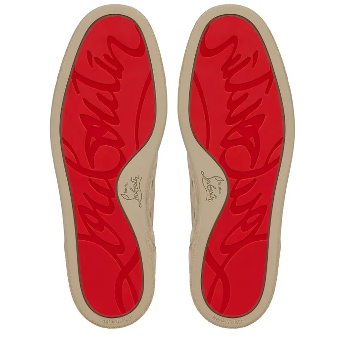 Christian Louboutin Sneakers Men Rantulow Sneakers 8211 Veau Velours 8211 Saharienne