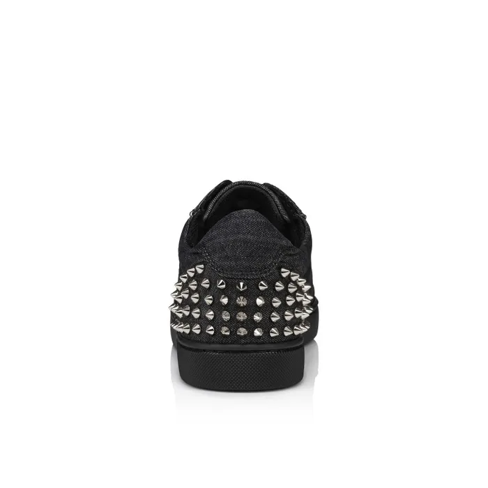 Christian Louboutin Sneakers Men Seavaste 2 Sneakers 8211 Denim Brushed Effect 8211 Black