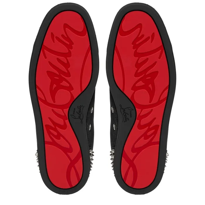 Christian Louboutin Sneakers Men Seavaste 2 Sneakers 8211 Denim Brushed Effect 8211 Black
