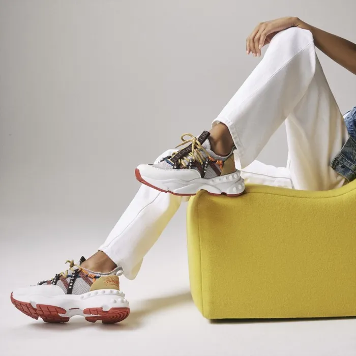 Christian Louboutin Sneakers Women Trailnrun Running Sneakers 8211 Calf Leather Suede And Fabric 8211 Goose Christian Louboutin Sneakers Women Trailnrun Running Sneakers 8211 Calf Leather Suede And Fabric 8211 Goose