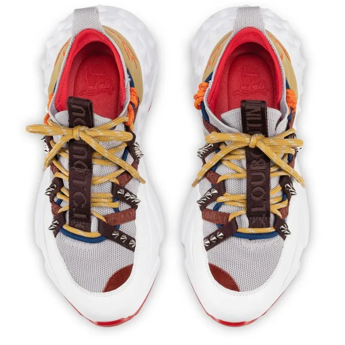 Christian Louboutin Sneakers Women Trailnrun Running Sneakers 8211 Calf Leather Suede And Fabric 8211 Goose