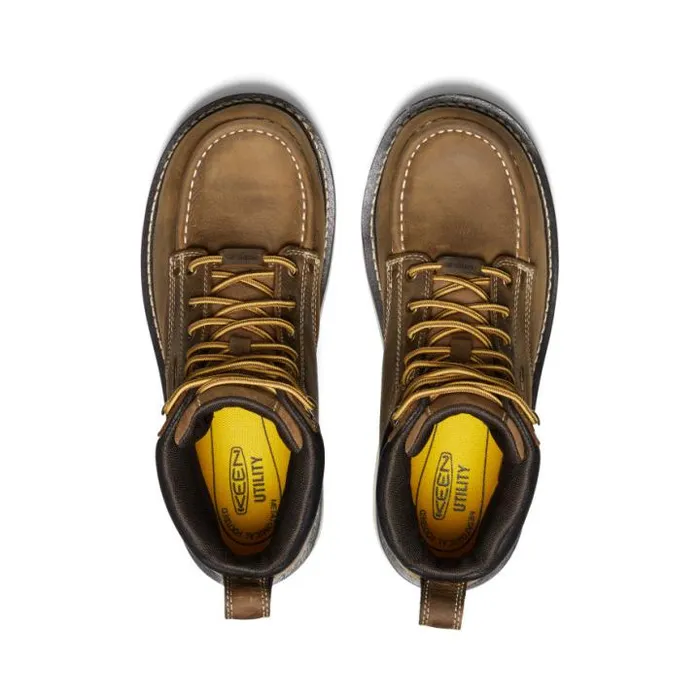 Cincinnati 6quot Waterproof 90 Heel Boot CarbonFiber Toe Men KEEN Boots Cincinnati 6quot Waterproof 90 Heel Boot CarbonFiber Toe Men KEEN Boots