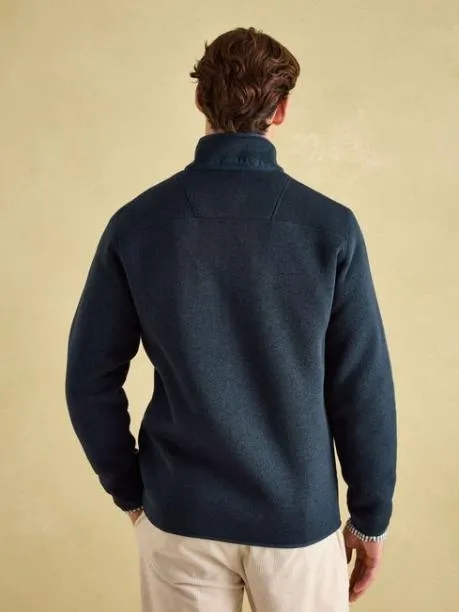 Coats and Jackets Men Joules Navy Fleece Jacket