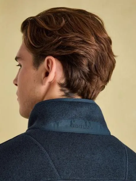 Coats and Jackets Men Joules Navy Fleece Jacket