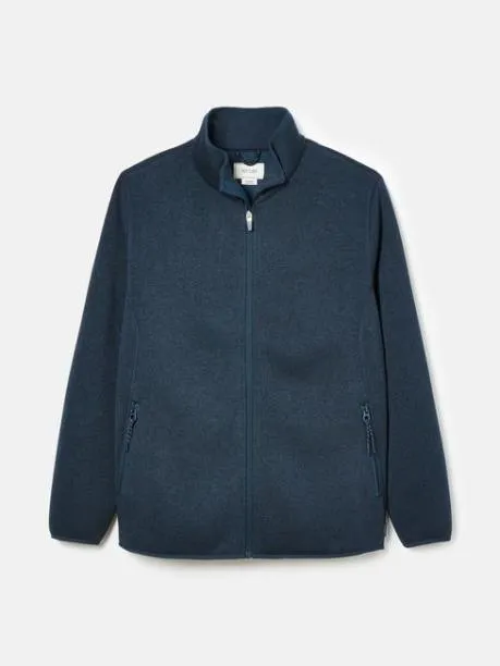 Coats and Jackets Men Joules Navy Fleece Jacket